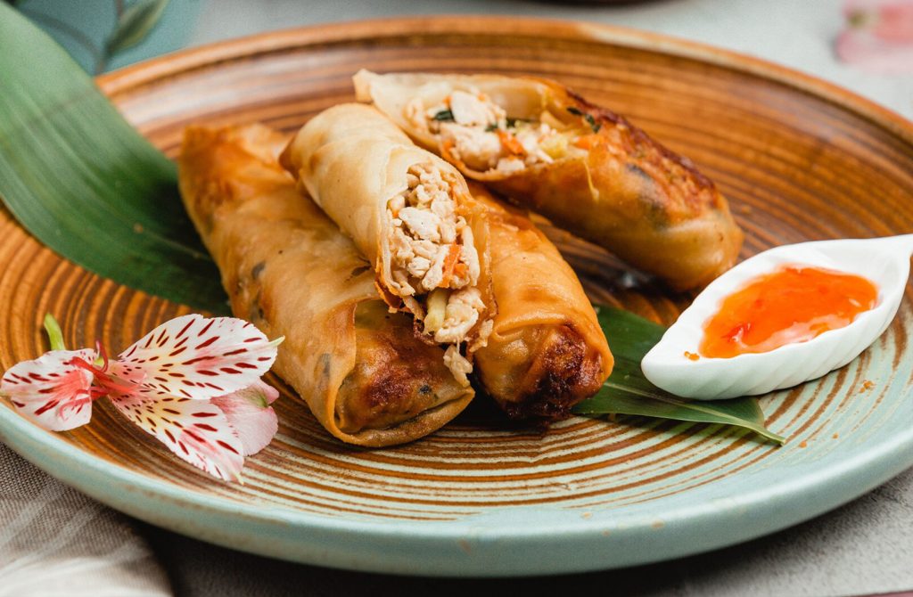 Vegetables spring rolls