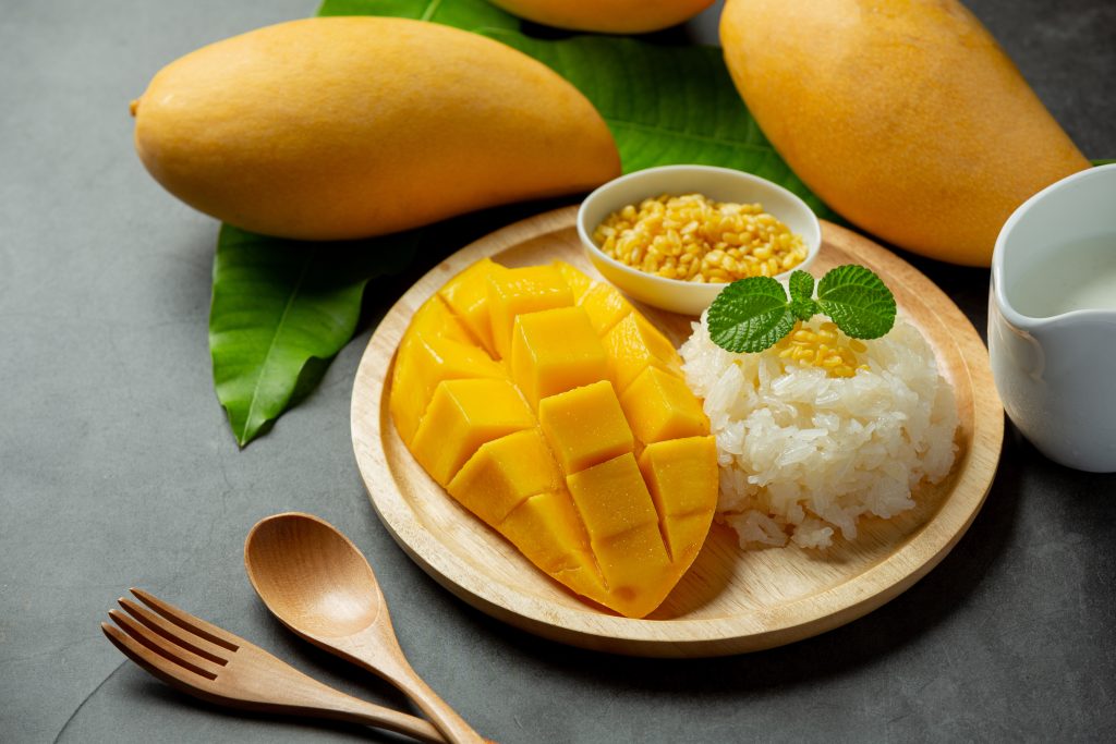 Mango with sticky rice